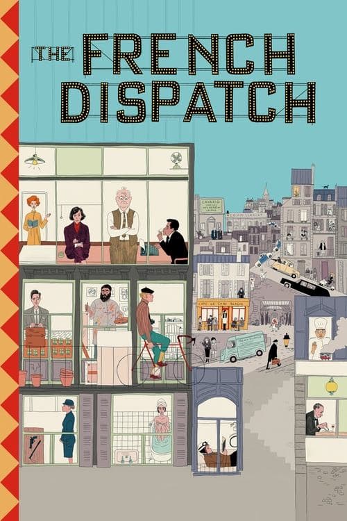 The French Dispatch of the Liberty, Kansas Evening Sun 2021 official movie poster