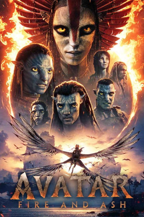 Avatar: Fire and Ash 2025 official movie poster