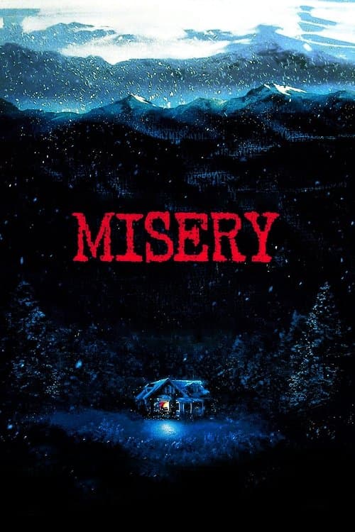 Misery 1990 official movie poster