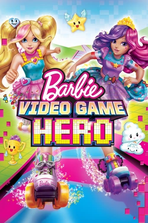 Barbie Video Game Hero 2017 official movie poster