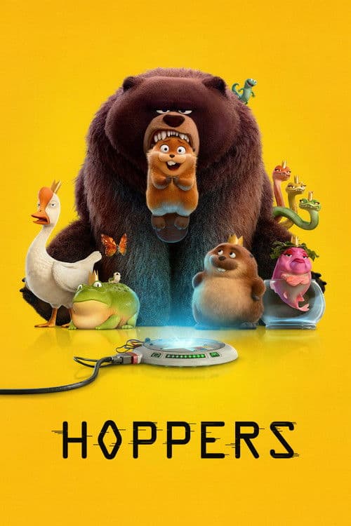 Hoppers 2026 official movie poster